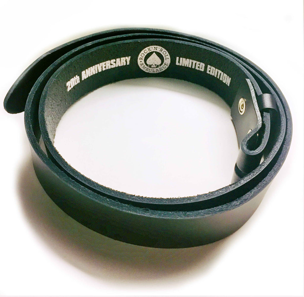 Leather PREMIUM BELT "SNAP ON" Limited Edition - 20th ANNIVERSARY EDITION!