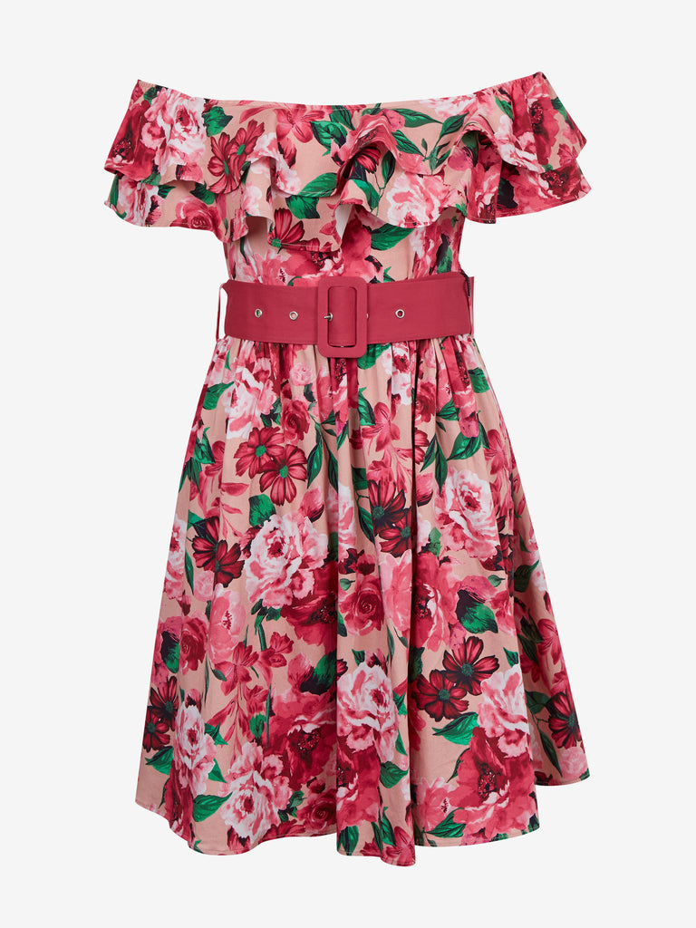 LA ISLA BONITA Pin Up Rockabilly Ladies Dress