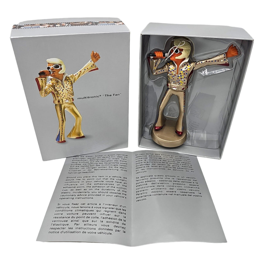 Original WACKEL ELVIS - GOLDEN Limited Edition MULTITRONC "THE FAN"  for CAR!