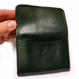 Leather WALLET "MINI de Luxe Series: HUSTLER