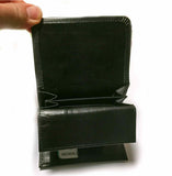 Leather WALLET "MINI de Luxe Series: HUSTLER