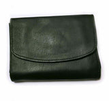 Leather WALLET "MINI de Luxe Series: WISEGUY