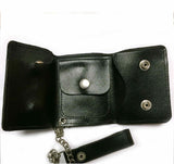 Leather WALLET "MINI de Luxe Series: ZIPPO HOLDER