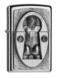 Zippo PIN UP GIRL KEYHOLE Rockabilly Old School Special 3D Massive Plate