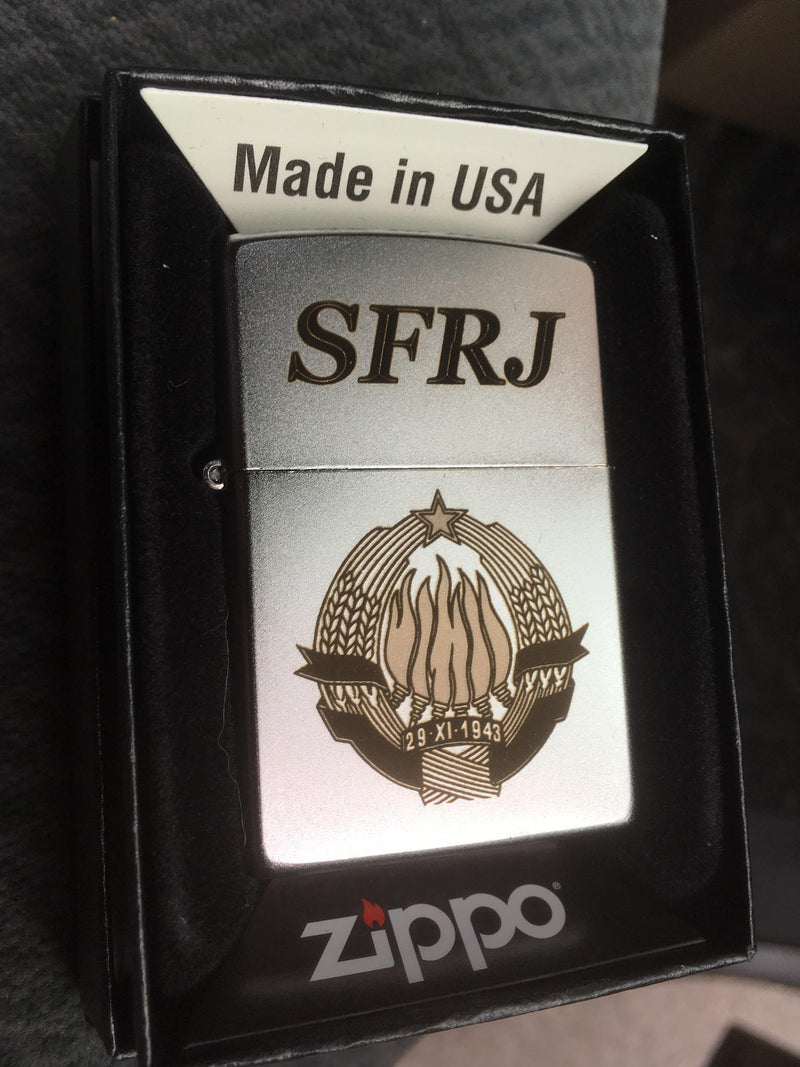 Zippo SFRJ - YUGOSLAVIA (Jugoslavija) COAT OF ARMS (Grb) Mega RARE Edition!