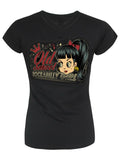 Betty Cool - OLD SCHOOL ROCKABILLY GIRL Ladies T-Shirt
