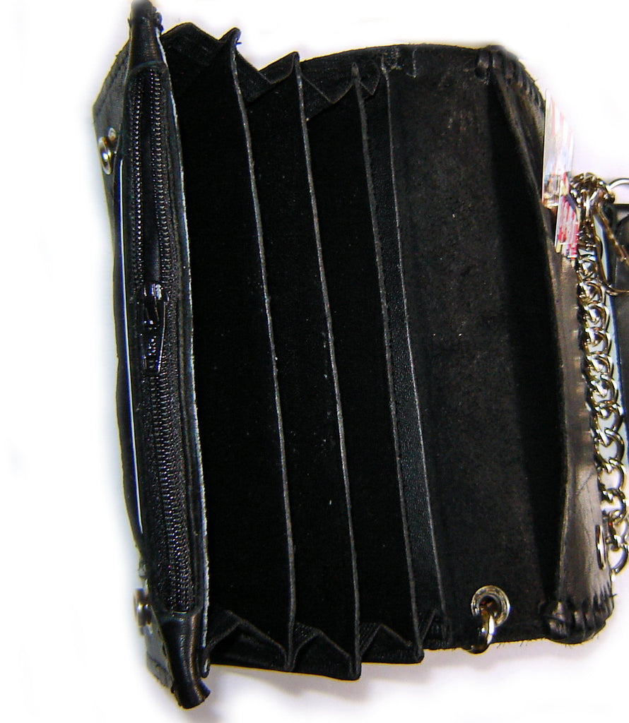 Leather WALLET Classic Special 5 Compartments XL (X-Large) 18cm
