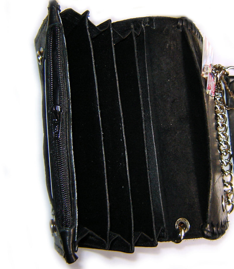 Leather WALLET Classic Special 5 Compartments XL (X-Large) 18cm