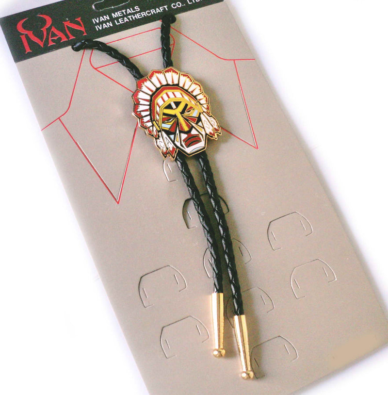 Bolo Tie - INDIAN CHIEF - Country Western Line Dance SPECIAL Accesories