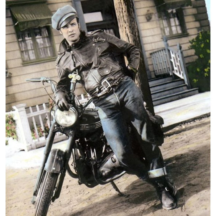 PREMIUM 1950' ROCKER-BIKER-ROCKABILLY Leather Jacket