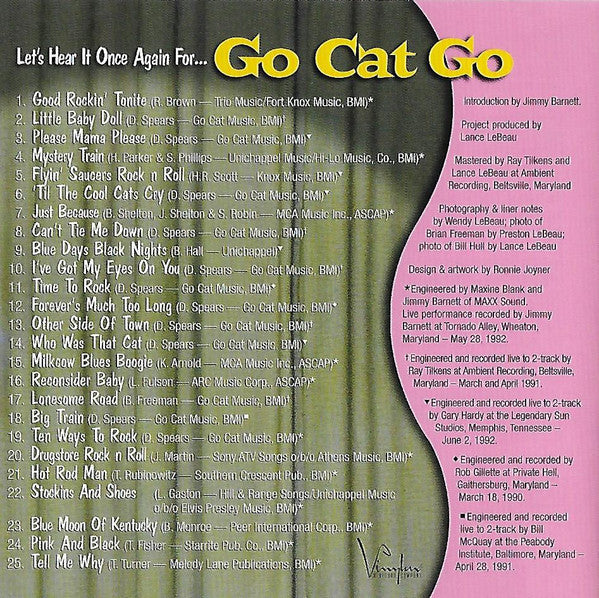 GO CAT GO - Let's Hear It Once Again For... MEGA RARE TREASURE Fantastic CD