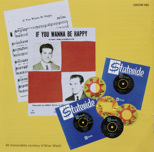 JIMMY SOUL - The Very Best of - IF YOU WANNA BE HAPPY Fantastic CD