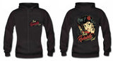 Betty Cool - NASTY ROCKABILLY GIRL Ladies HOODIE