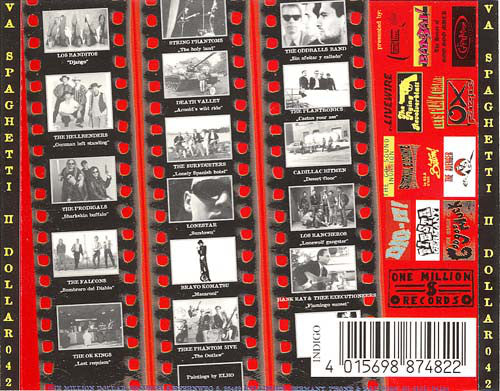 Various - SPAGHETTI-II "REVENGE!" Western Inspired Surf Instrumental MEGA RARE CD!