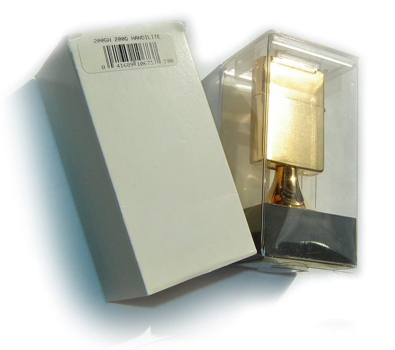 Zippo HANDILITE 24K GOLD PLATE TABLE LIGHTER Limited Edition MEGA RARE