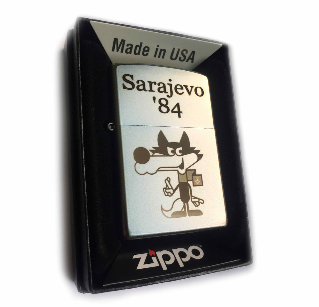 Zippo VUČKO - SARAJEVO '84 (Vucko 1984) OLYMPIC GAMES Mega RARE COLLECTORS Edition!