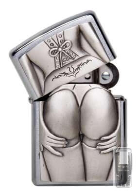 Zippo PIN UP TATTOO SURPRISE Sexy Massive Plate SPECIAL