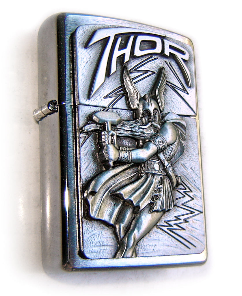 Zippo VIKING THOR & HAMMER Special Massive Plate