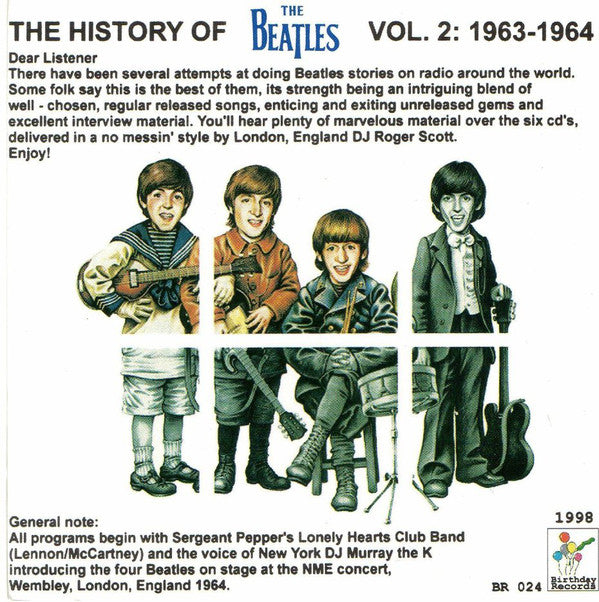 BEATLES (THE) - The History Of The Beatles Vol.2  Fantastic EXTREMELY RARE CD