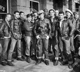PREMIUM 1950' ROCKER-BIKER-ROCKABILLY Leather Jacket