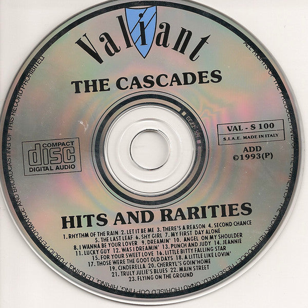 CASCADES (THE) - HITS AND RARITIES VERY RARE CD!