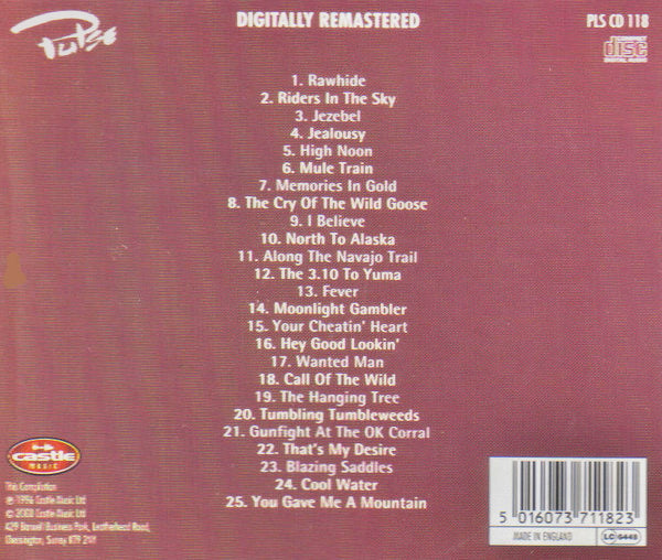 FRANKIE LAINE -  THE BEST OF 25 Tracks! Fantastic Super Budget Offer CD