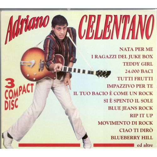 ADRIANO CELENTANO - 24.000 BACCI SUPER COLLECTION 3CD BOX CD