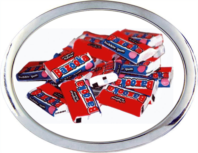 BAZOOKA BUBBLE GUM - Chewing gum  Belt BUCKLE Nostalgia