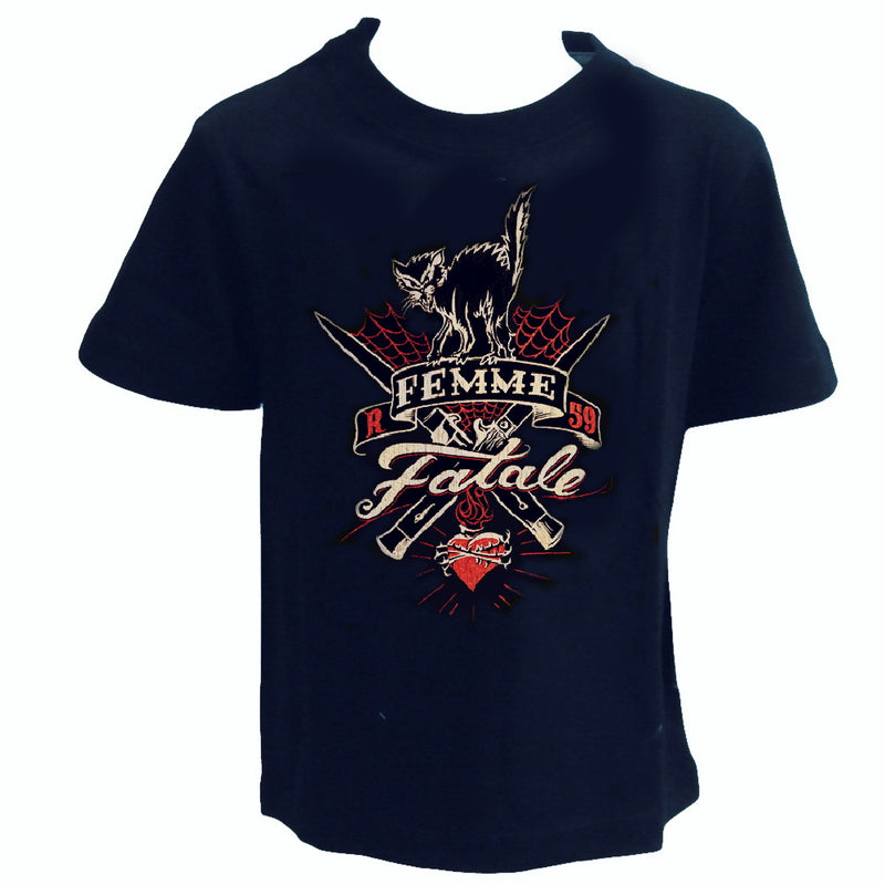 FEMME FATALE  T-Shirt SPECIAL KIDS Dark Blue