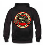 FULL THROTTLE Cafe Racer BIKER HOODIE Limited Edition