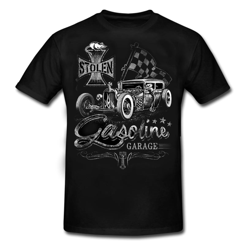 GASOLINE GARAGE - STOLEN Rat Rod Monster Special Edition MENS T-Shirt