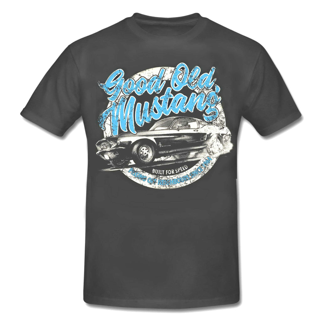 GOOD OLD MUSTANG - BUILT FOR SPEED  Muscle Car Special Edition T-Shirt Grey
