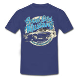 GOOD OLD MUSTANG - BUILT FOR SPEED  Muscle Car Special Edition T-Shirt Indigo Blue