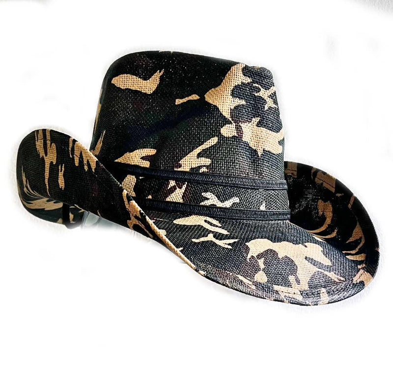 Classic COWBOY HAT - REDNECK CAMO  Super Cool Edition!