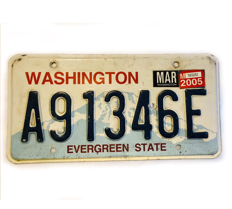 LICENCE PLATE - WYOMING (Official USA CARS)