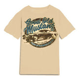 GOOD OLD MUSTANG - BUILT FOR SPEED Muscle Car Special Edition T-Shirt Beige KIDS