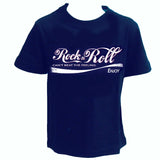 ROCK N ROLL - "Can't Beat The Feeling" Rockabilly T-Shirt Dark blue KIDS