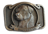 ROTTWEILER DOG Belt BUCKLE Speacial Rare Official Release!
