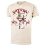 ROCKNROLL UNTIL I DIE Pin Up Rockabilly T-Shirt OFF White