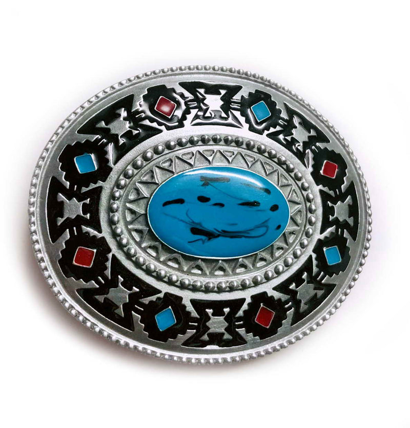 BLUE STONE Western Country Style Belt BUCKLE