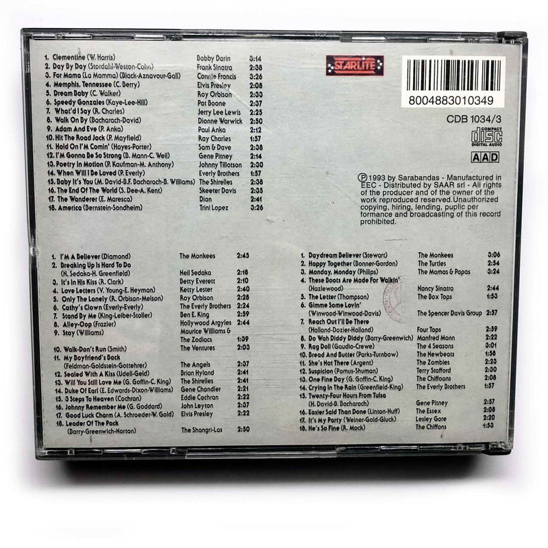 Various - TOP HITS OF THE 60' 3CD BOX Super price!