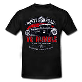 V8 RUMBLE 2 - Rusty Road - Rockabilly RAT ROD CAR Limited Edition T-Shirt Men (Copy)