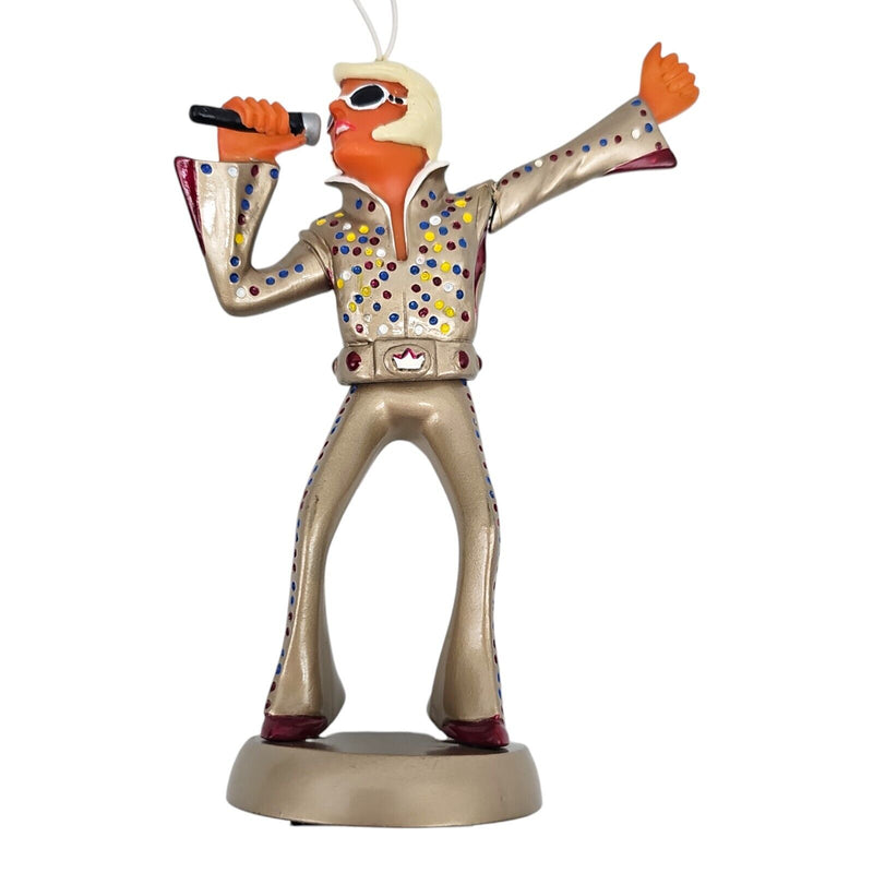 Original WACKEL ELVIS - GOLDEN Limited Edition MULTITRONC "THE FAN"  for CAR!