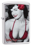 Zippo BETTIE PAGE - QUEEN OF PIN UP 1: RED BIKINI Special Rockabilly Edition RARE!