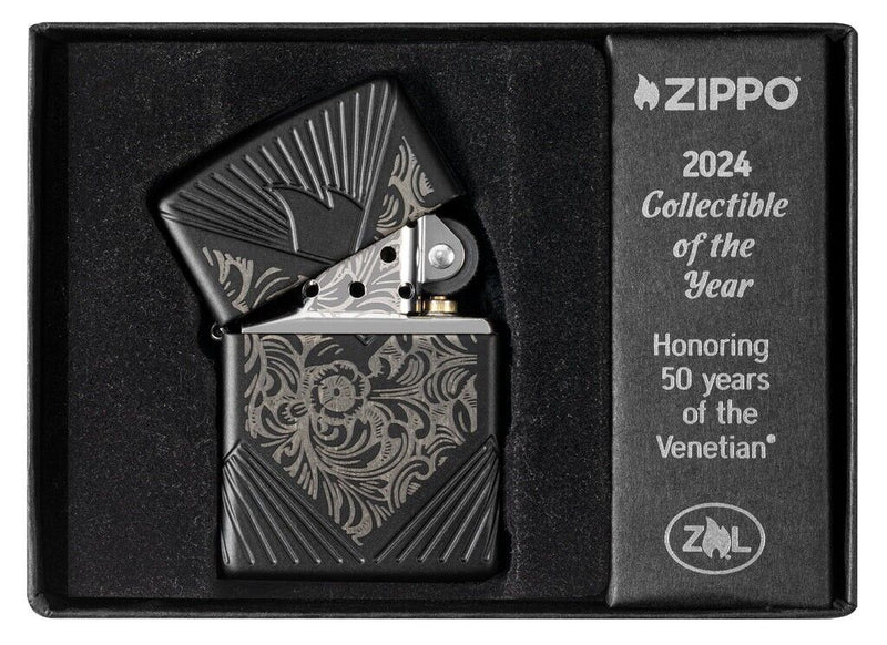Zippo COTY 2024 50th ANNIVERSARY OF ZIPPO FLORENTINE ARMOR (Collectible of the Year) Limited Edition