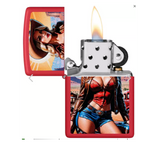 Zippo PIN UP - COWGIRL COUNTRY WESTERN Special Rockabilly Edition RARE!
