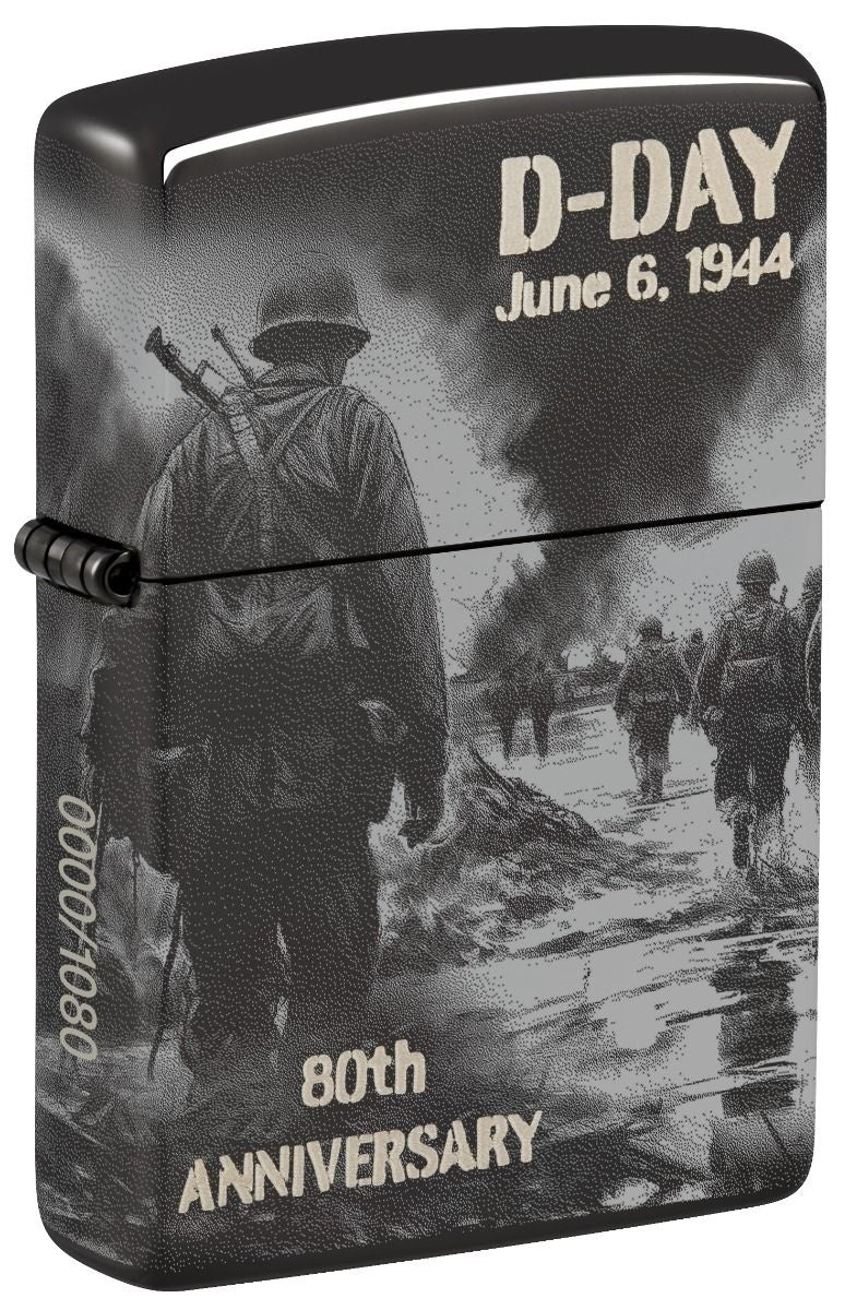 Zippo D-DAY 80th ANNIVERSARY INVASION 1944-2024 LIMITED EDITION of only 1080!