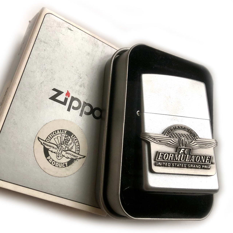 Zippo FORMULA ONE - INDIANAPOLIS UNITED STATES GRAND PRIX Original Box