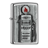 Zippo OLD GAS PUMP STATION Rockabilly Super 3D Massive Plate SPECIAL (Copy)