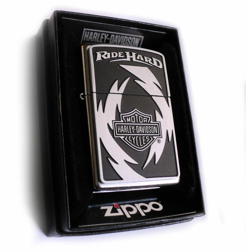 Zippo HARLEY DAVIDSON - RIDE HARD Massive Plate Special Edition